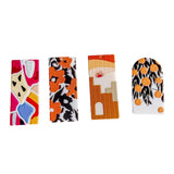 Acrylic Plastic Patterns Pendant Earring Necklace Charms 8pcs