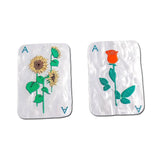 Acrylic Flat Back Earring Pendant Charms DIY Jewelry Making 8pcs