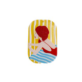 Acrylic Women Face Pendant Earring Necklace Charms Jewelry Making Supplies