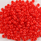 Acrylic Pony Beads 6x9mm Large Hole DIY Loose Beads