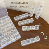 Acrylic Jewelry Storage Box Girls Transparent Stray Kids Travel Case