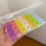 Acrylic Jewelry Storage Box Girls Transparent Stray Kids Travel Case