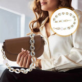 Acrylic Purse Strap Handbag Chain Replacement Accessory