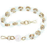 Acrylic Purse Strap Handbag Chain Replacement Accessory