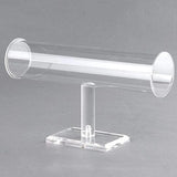 Acrylic Removable Bracelet Display Holder Stand 1 Tier Jewelry Rack