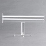Acrylic Removable Bracelet Display Holder Stand 1 Tier Jewelry Rack