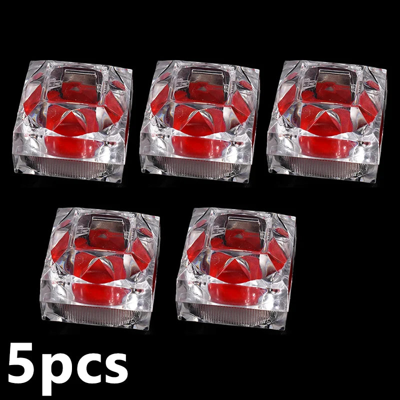 Acrylic Ring Box Wedding Jewelry Holder