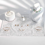 Acrylic Cosmetic Jar Jewelry Stand Holder Organizer Display