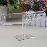 Acrylic Round Jewelry Display Bracelet Holder