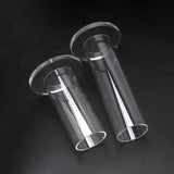 Acrylic Scrunchie Holder Stand Clear Jewelry Organizer Hairband Display Rack