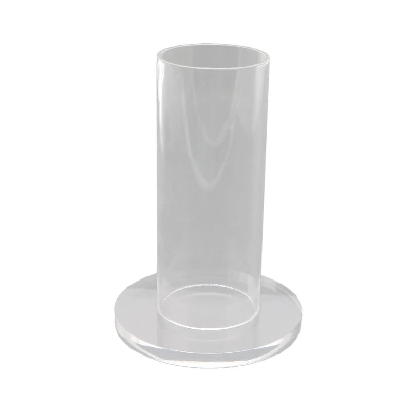 Acrylic Scrunchie Holder Stand Clear Jewelry Organizer Hairband Display Rack