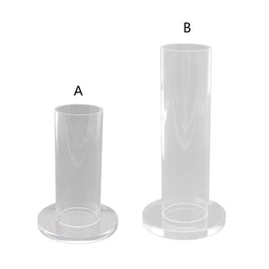 Acrylic Scrunchie Holder Stand Clear Jewelry Organizer
