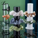 Clear Acrylic Scrunchie Holder Stand Hair Tie Organizer Bracelet Watch Display