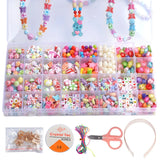 Acrylic Seed Beads Kit Crafts Beading Supplies DIY Jewelry Making