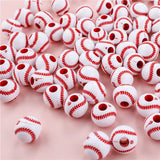 Acrylic Smile Beads For Jewelry Making Round Letter Beads Set