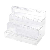 Acrylic Storage Rack 32 Slots for Bottles Brushes Show