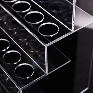 4 Tier Acrylic Storage Rack Lipgloss Display Stand