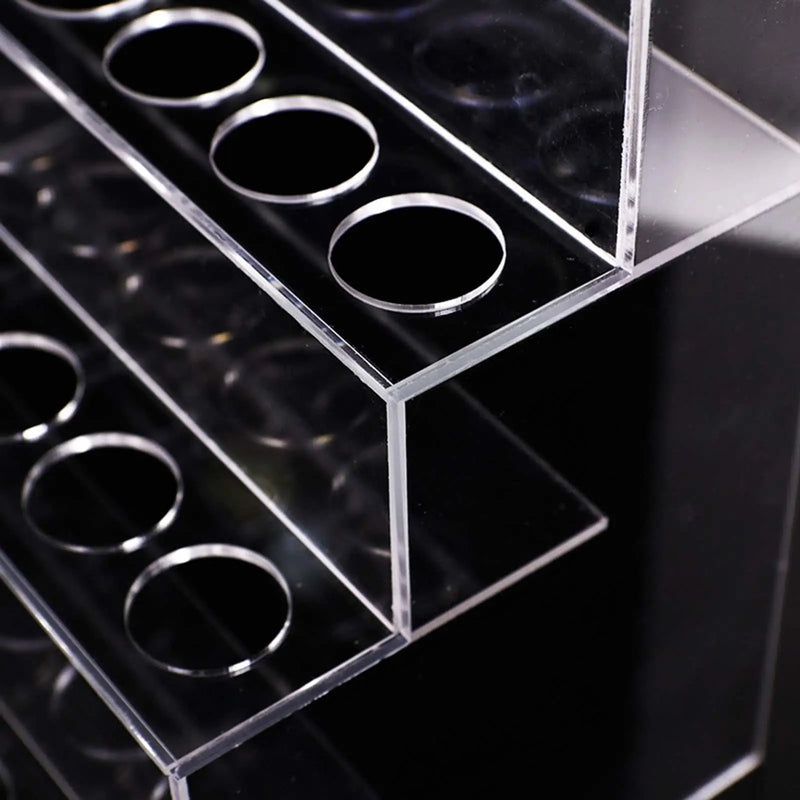 4 Tier Acrylic Storage Rack Lipgloss Display Stand