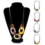 Acrylic Sweater Necklace Stylish Replacement Pendant