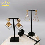 Acrylic T-Shaped Earring Display Stand Jewelry Counter Shooting Prop