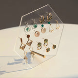 Acrylic Transparent Earrings Display Stand Jewelry Storage Rack