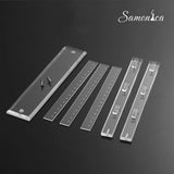 Acrylic 2 Layer Jewelry Display Rack Earrings Storage Stand