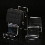 Acrylic Transparent Display Shelf for Mobile Wallet Glasses Rack