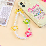 Acrylic Transparent Heart Beads DIY Material