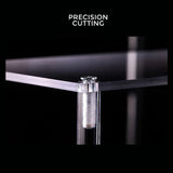 Acrylic 3-layer Jewelry Wallet Cosmetics Organizer Display Stand