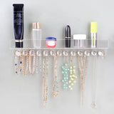 Acrylic Wall Mounted Bathroom Jewelry Organizer