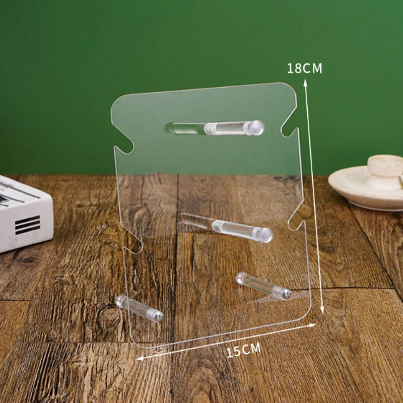 Acrylic/Wood Sunglass Display Rack Eyeglasses Stand Jewelry Holder Showcase