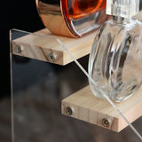Acrylic & Wood Display Stand for Figures and Jewelry