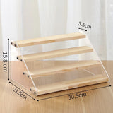 Acrylic & Wood Display Stand for Figures and Jewelry