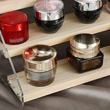 4-Step Clear Display Riser Stand for Figures, Jewelry, Perfumes