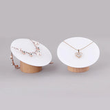 Acrylic Wood Necklace Stand Bracelet Holder Pendant Display