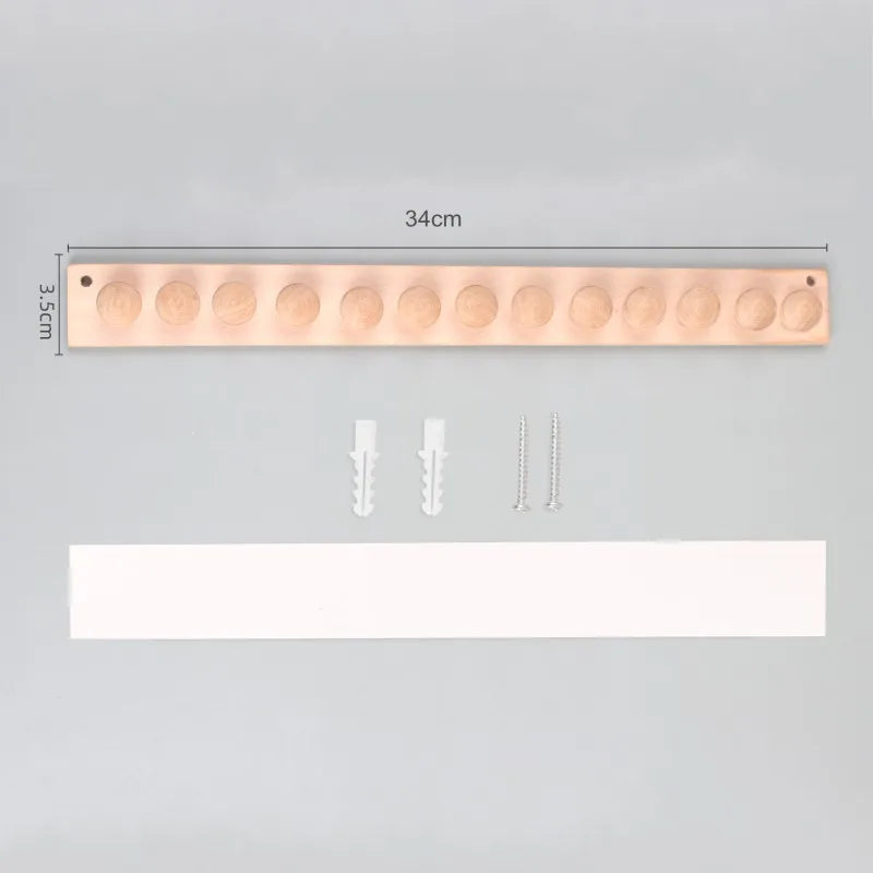 Acrylic Jewelry Organizer with Hooks for Necklace Bracelets