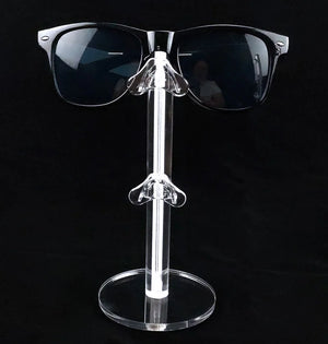 Acrylic Glasses Stand Holder Sunglasses Eyeglasses Display Case