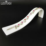Acrylic Jewelry Organizer Display Stand Necklace Bracelet Watch Holder