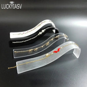 Acrylic Jewelry Organizer Display Stand Necklace Bracelet Watch Holder