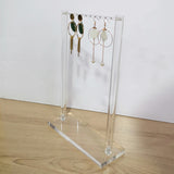 Acrylic Earring Holder Jewelry Display Stand Organizer Case