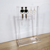 Acrylic Earring Holder Jewelry Display Stand Organizer Case