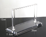 Acrylic Earring Holder Jewelry Display Stand Organizer Case