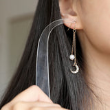 Acrylic earring try-on tool jewelry display earrings stand organizer