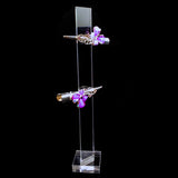 Acrylic Hair Clips Holder Jewelry Display Stand Organizer