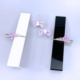 Acrylic Hair Clips Stand Display Hair Accessories Holder