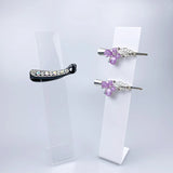Acrylic Hair Clips Stand Display Hair Accessories Holder