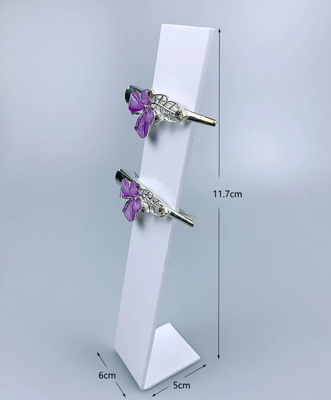 Acrylic Hair Clips Stand Display Hair Accessories Holder