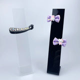 Acrylic Hair Clips Stand Display Hair Accessories Holder