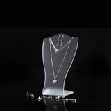 Acrylic Necklace Display Stand Jewelry Holder Organizer Showcase