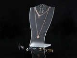 Acrylic Necklace Display Stand Jewelry Holder Organizer Showcase